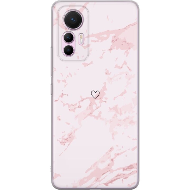 Mobiele hoes voor Xiaomi 12 Lite met Roze Hart ontwerp