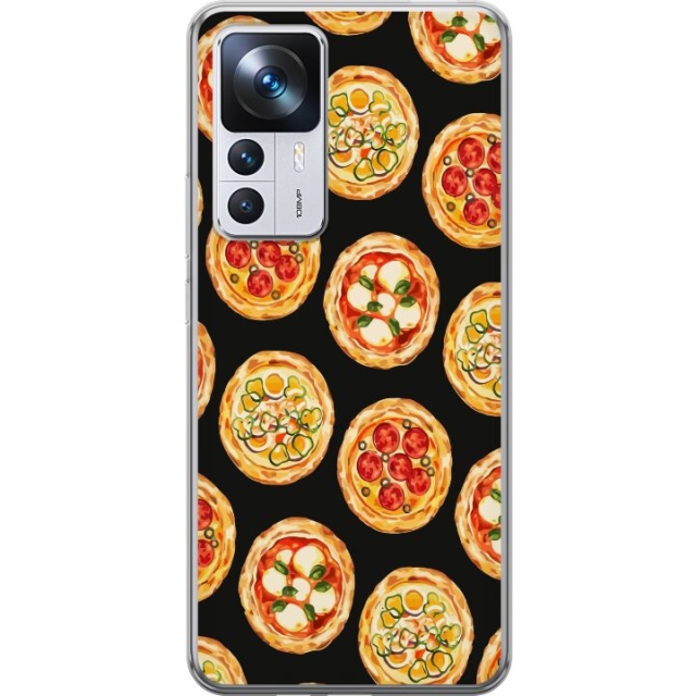 Mobiele hoes voor Xiaomi 12T Pro met Pizza ontwerp