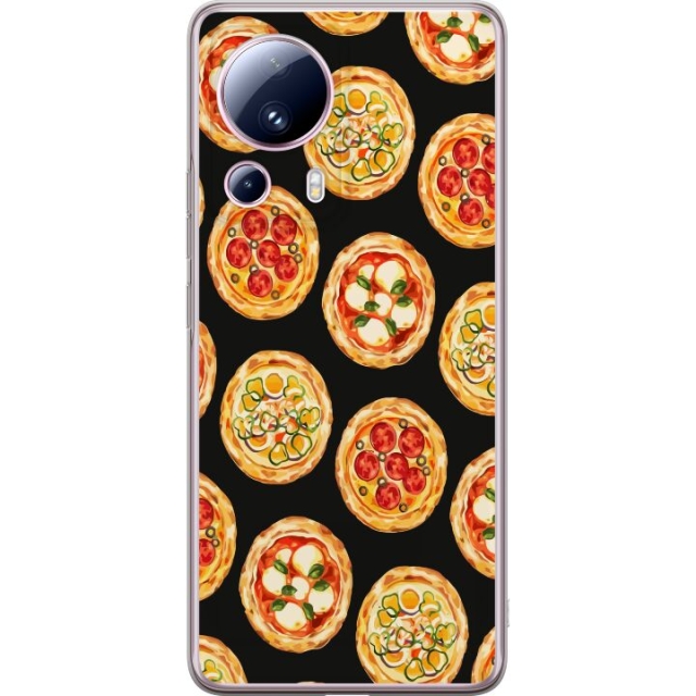 Mobiele hoes voor Xiaomi 13 Lite met Pizza ontwerp