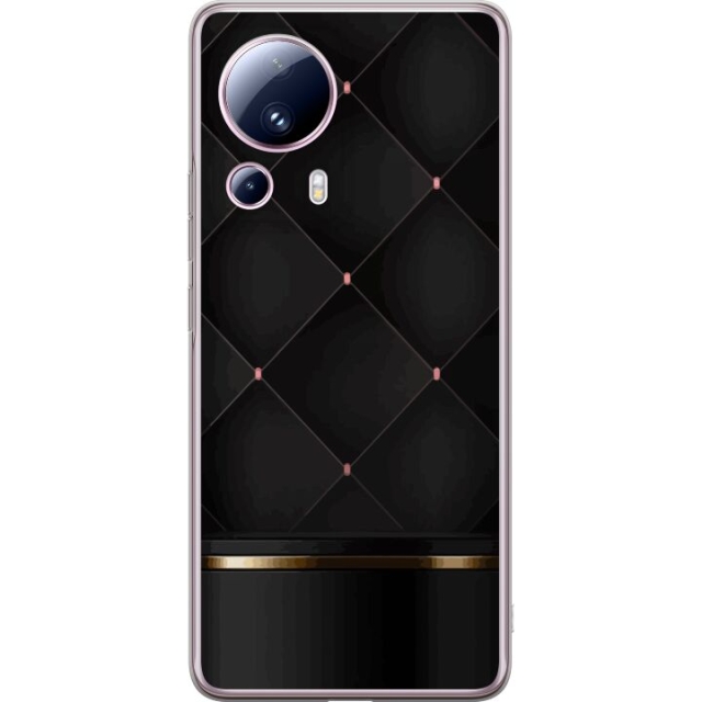 Mobiele hoes voor Xiaomi 13 Lite met Luxe lijn ontwerp