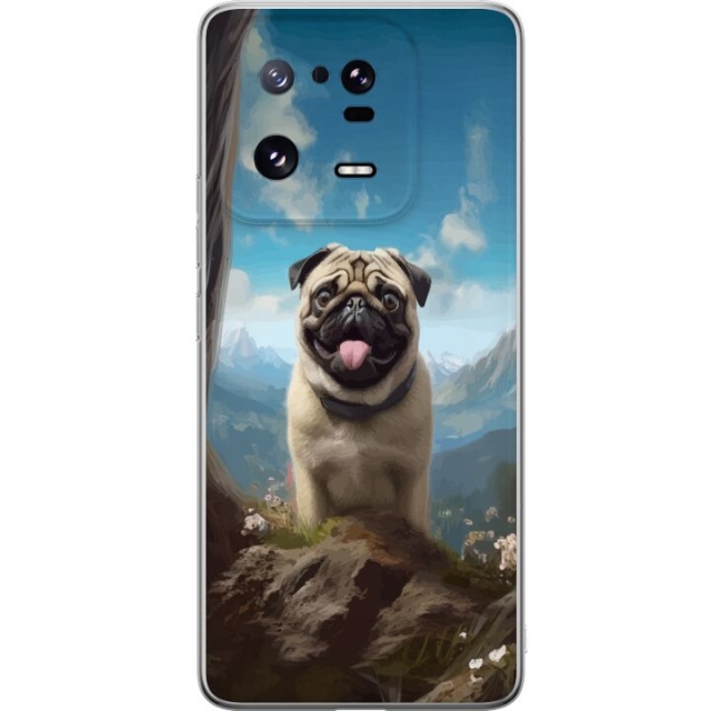 Mobiele hoes voor Xiaomi 13 Pro met Blije Hond ontwerp