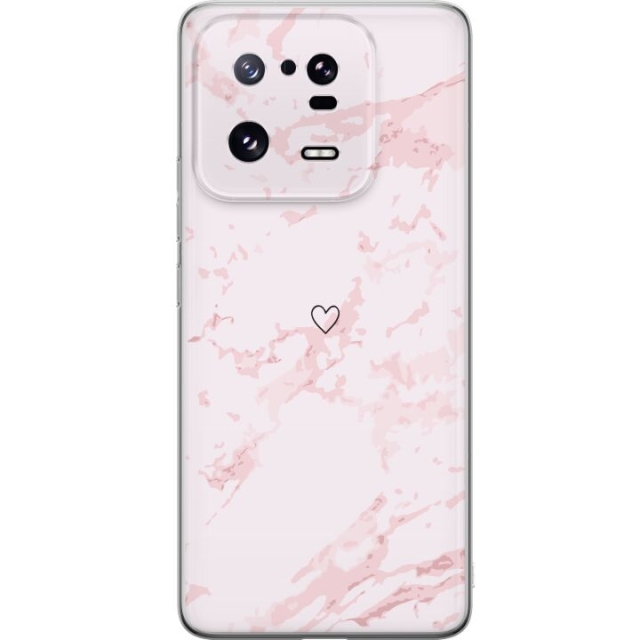 Mobiele hoes voor Xiaomi 13 Pro met Roze Hart ontwerp