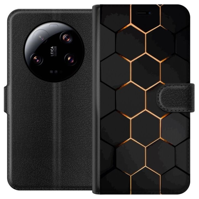 Portemonnee-hoesje voor Xiaomi 13 Ultra met Luxe Patroon ontwerp