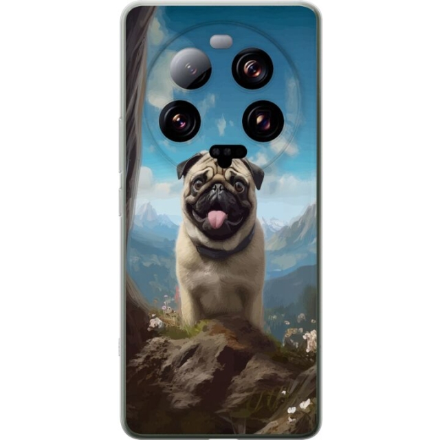 Mobiele hoes voor Xiaomi 13 Ultra met Blije Hond ontwerp