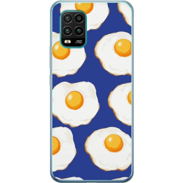 Mobiele hoes voor Xiaomi Mi 10 Lite 5G met Gebakken eieren ontwerp