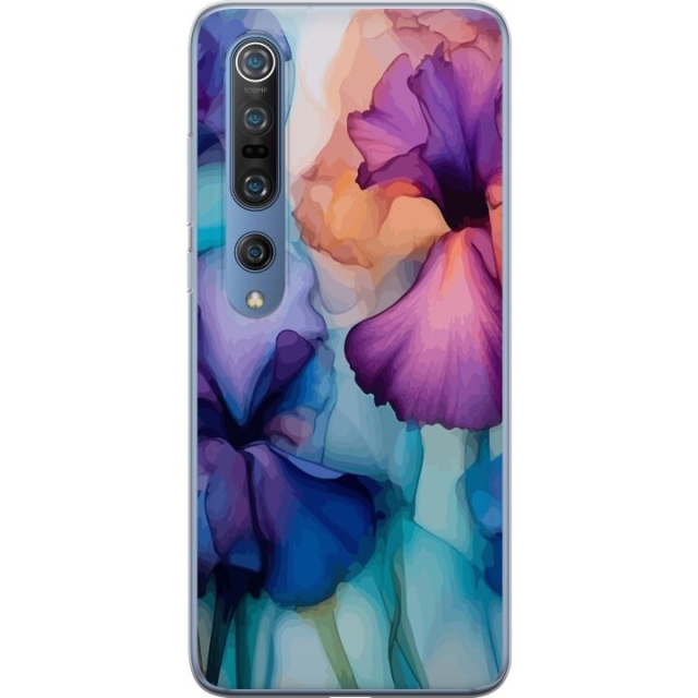 Mobiele hoes voor Xiaomi Mi 10 Pro 5G met Magische bloemen ontwerp