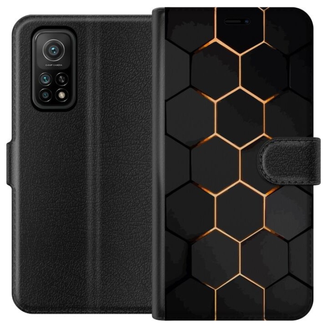 Portemonnee-hoesje voor Xiaomi Mi 10T 5G met Luxe Patroon ontwerp