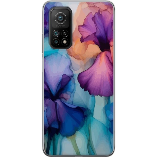 Mobiele hoes voor Xiaomi Mi 10T 5G met Magische bloemen ontwerp