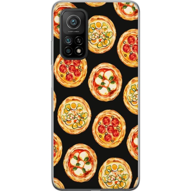 Mobiele hoes voor Xiaomi Mi 10T 5G met Pizza ontwerp