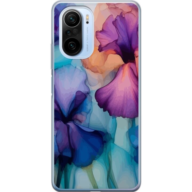 Mobiele hoes voor Xiaomi Mi 11i met Magische bloemen ontwerp