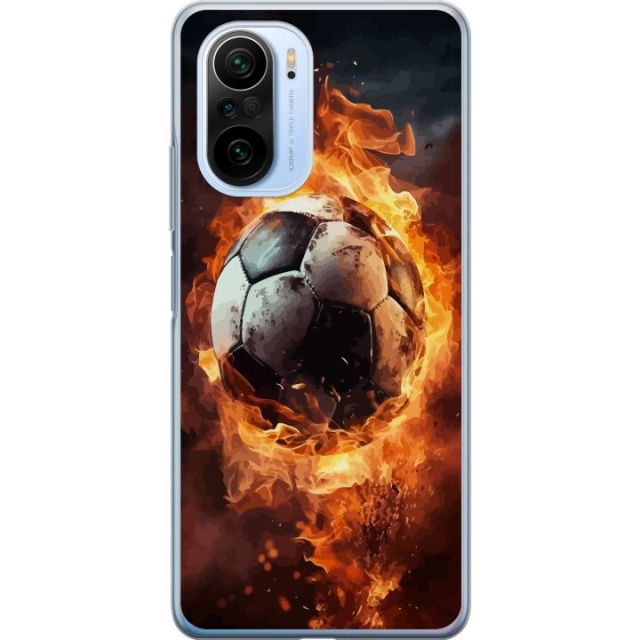 Mobiele hoes voor Xiaomi Mi 11i met Voetbal ontwerp