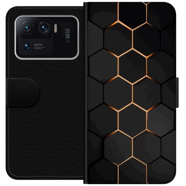 Portemonnee-hoesje voor Xiaomi Mi 11 Ultra met Luxe Patroon ontwerp