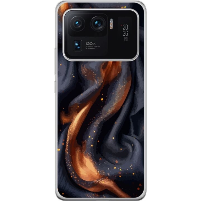 Mobiele hoes voor Xiaomi Mi 11 Ultra met Vurig zijde ontwerp