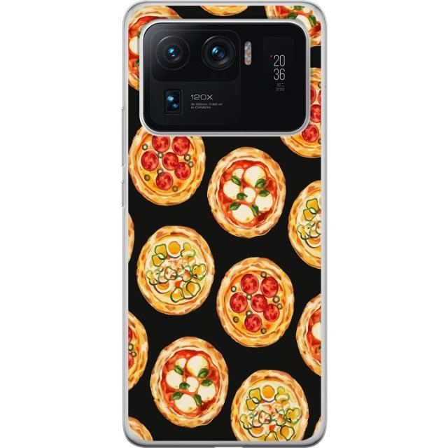 Mobiele hoes voor Xiaomi Mi 11 Ultra met Pizza ontwerp
