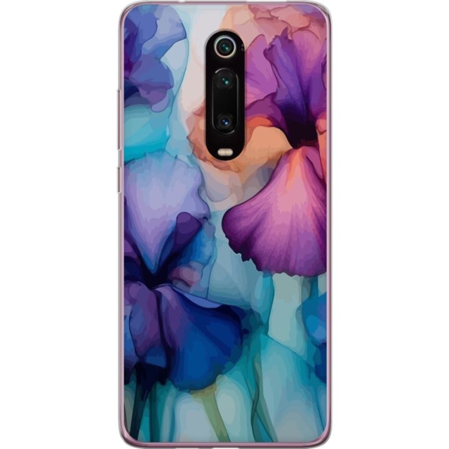 Mobiele hoes voor Xiaomi Mi 9T Pro met Magische bloemen ontwerp