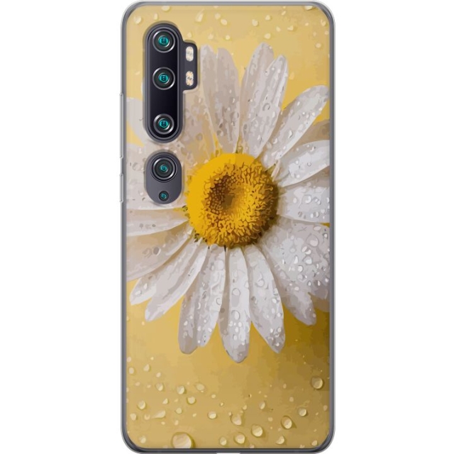 Mobiele hoes voor Xiaomi Mi Note 10 met Porseleinbloem ontwerp
