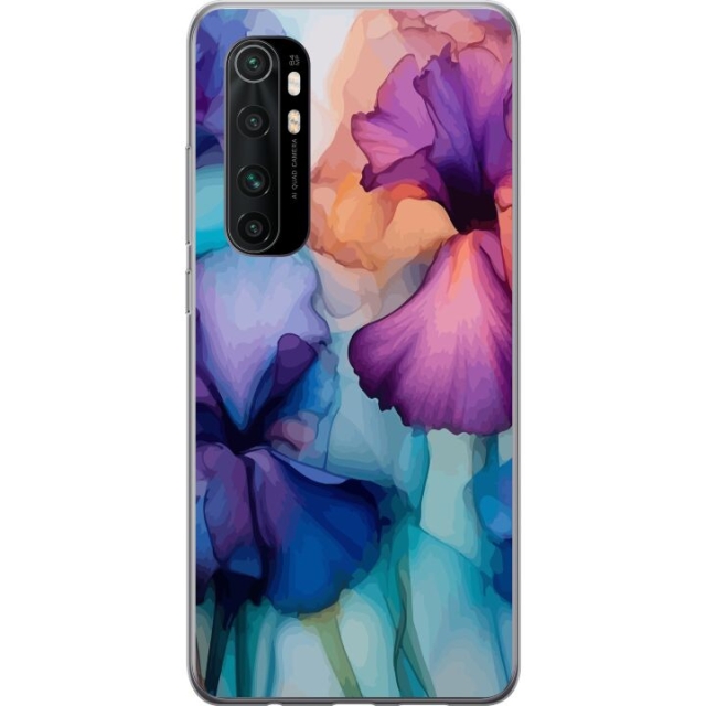 Mobiele hoes voor Xiaomi Mi Note 10 Lite met Magische bloemen ontwerp