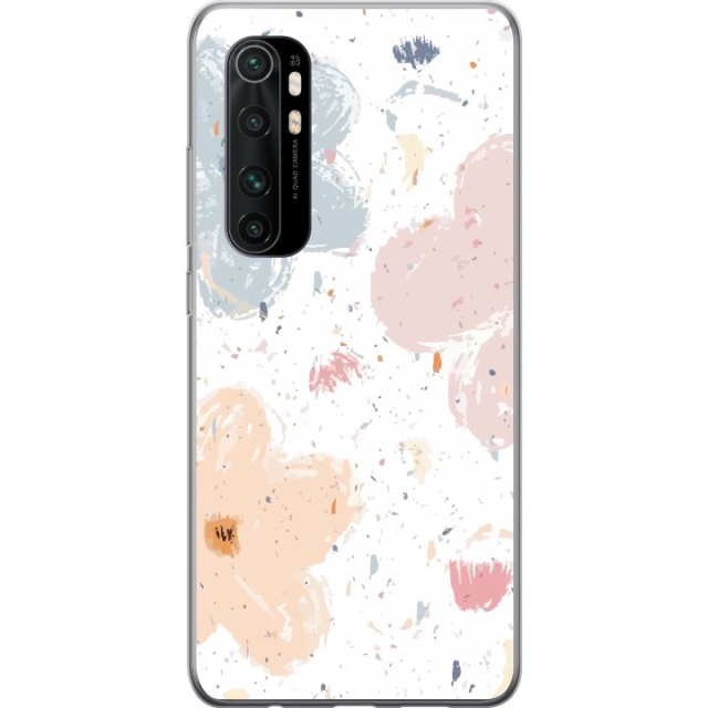 Mobiele hoes voor Xiaomi Mi Note 10 Lite met Bloemen ontwerp