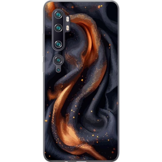 Mobiele hoes voor Xiaomi Mi Note 10 Pro met Vurig zijde ontwerp