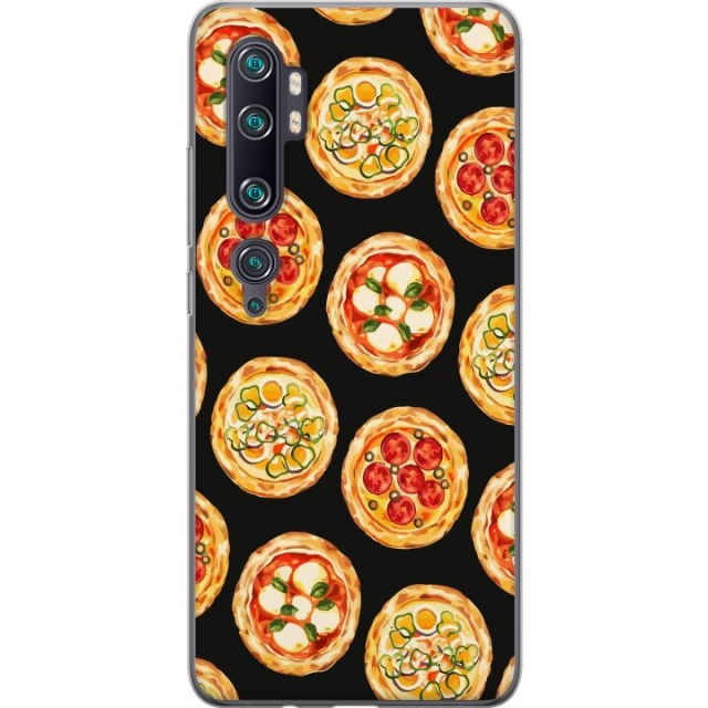 Mobiele hoes voor Xiaomi Mi Note 10 Pro met Pizza ontwerp