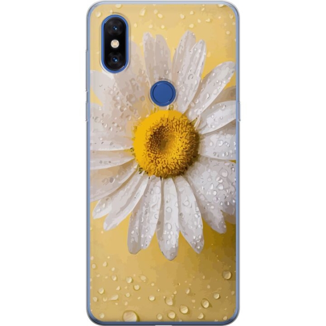 Mobiele hoes voor Xiaomi Mi Mix 3 met Porseleinbloem ontwerp