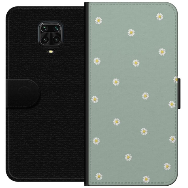 Portemonnee-hoesje voor Xiaomi Redmi Note 9 Pro met Priesterkragen ontwerp