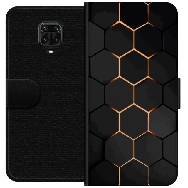 Portemonnee-hoesje voor Xiaomi Redmi Note 9 Pro met Luxe Patroon ontwerp