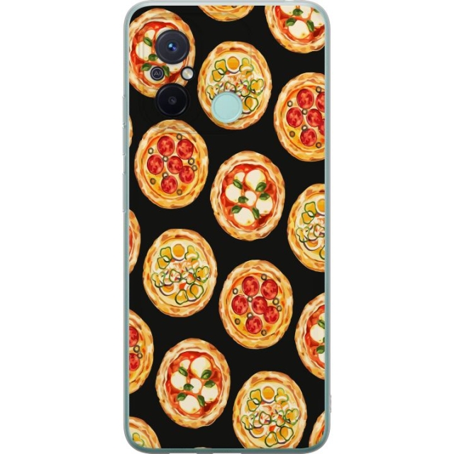 Mobiele hoes voor Xiaomi Redmi 12C met Pizza ontwerp