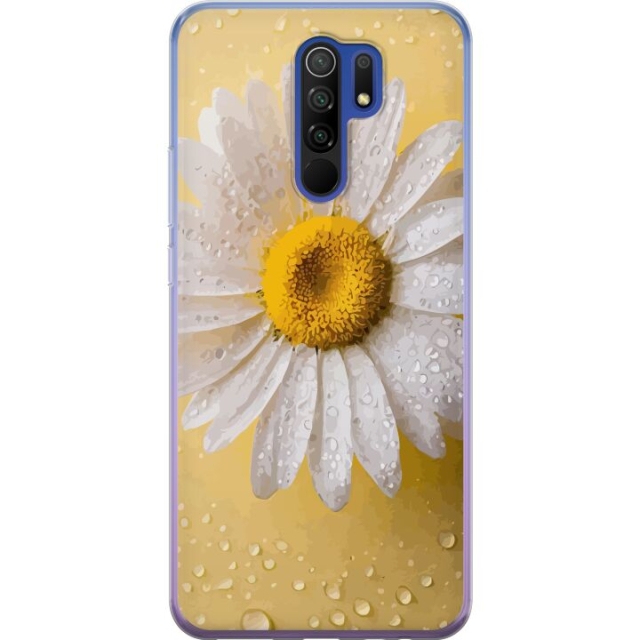 Mobiele hoes voor Xiaomi Redmi 9 met Porseleinbloem ontwerp