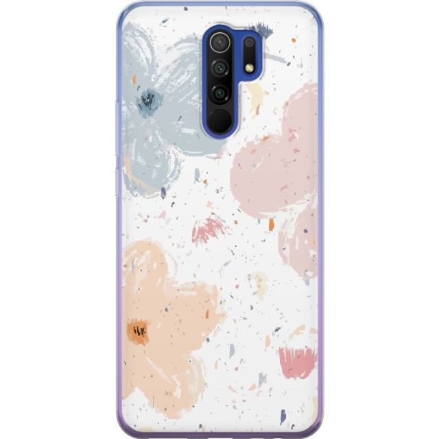 Mobiele hoes voor Xiaomi Redmi 9 met Bloemen ontwerp