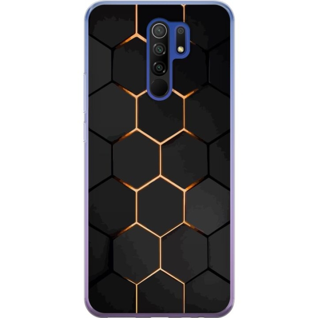 Mobiele hoes voor Xiaomi Redmi 9 met Luxe Patroon ontwerp