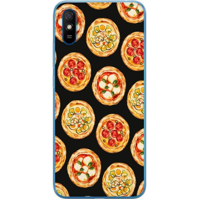 Mobiele hoes voor Xiaomi Redmi 9A met Pizza ontwerp