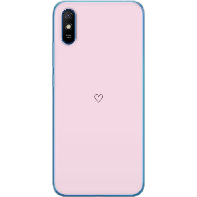 Mobiele hoes voor Xiaomi Redmi 9A met Hart ontwerp