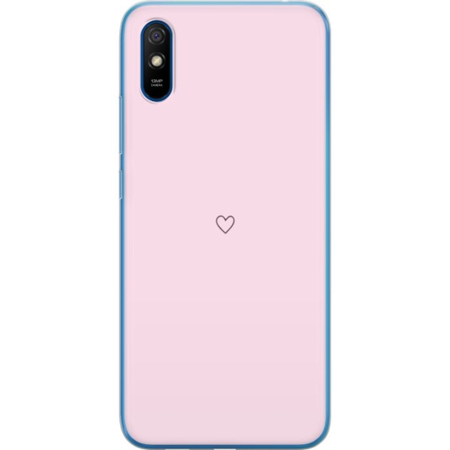 Mobiele hoes voor Xiaomi Redmi 9AT met Hart ontwerp