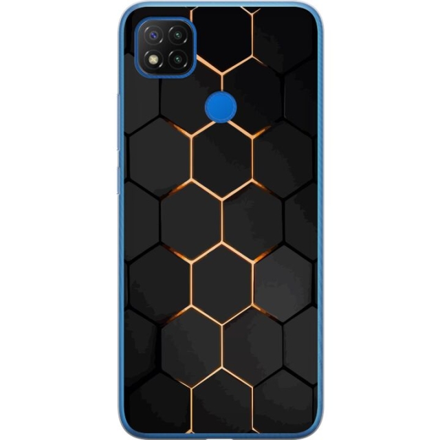 Mobiele hoes voor Xiaomi Redmi 9C met Luxe Patroon ontwerp