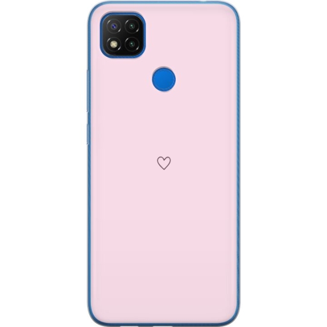 Mobiele hoes voor Xiaomi Redmi 9C NFC met Hart ontwerp