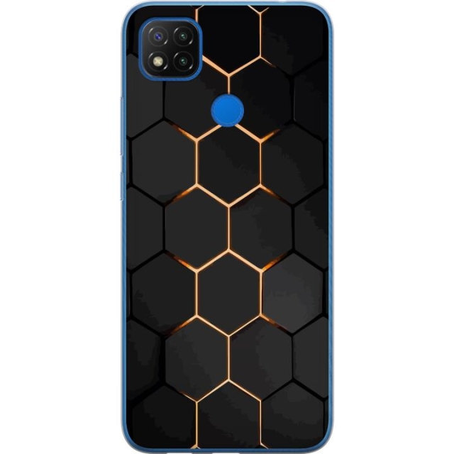 Mobiele hoes voor Xiaomi Redmi 9C NFC met Luxe Patroon ontwerp