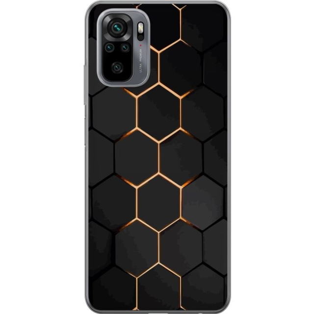 Mobiele hoes voor Xiaomi Redmi Note 10 met Luxe Patroon ontwerp