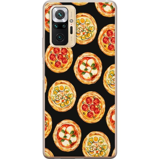 Mobiele hoes voor Xiaomi Redmi Note 10 Pro met Pizza ontwerp
