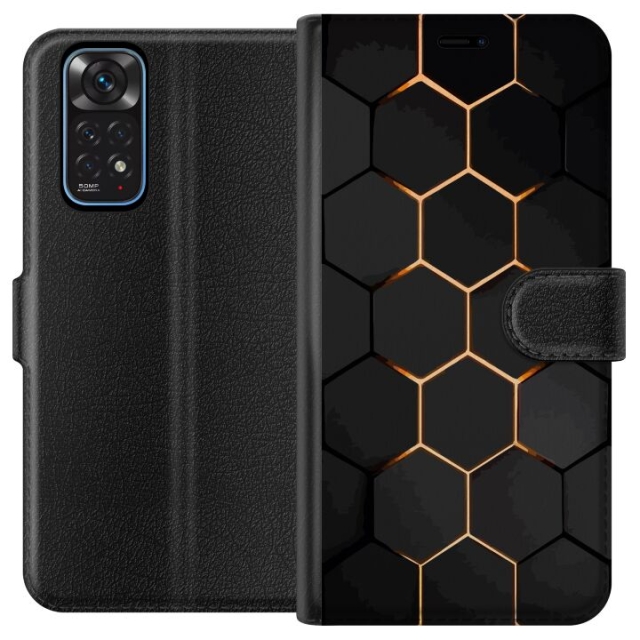 Portemonnee-hoesje voor Xiaomi Redmi Note 11 met Luxe Patroon ontwerp