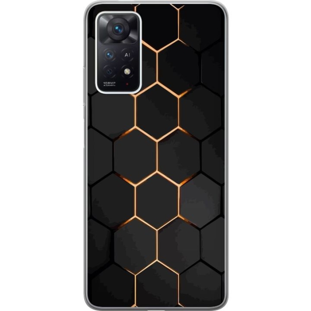 Mobiele hoes voor Xiaomi Redmi Note 11 Pro met Luxe Patroon ontwerp