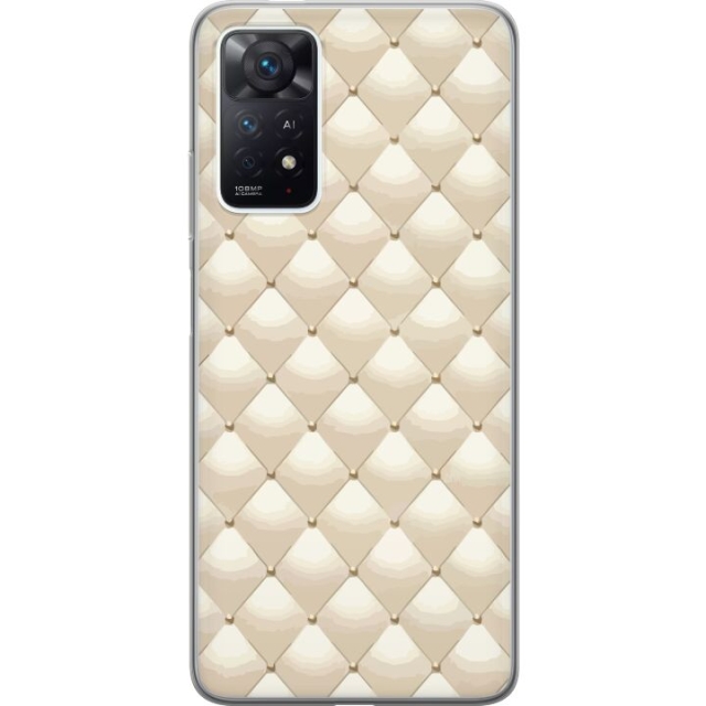Mobiele hoes voor Xiaomi Redmi Note 11 Pro met Goudglans ontwerp