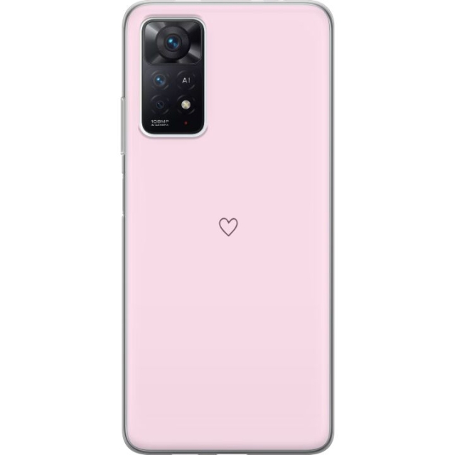 Mobiele hoes voor Xiaomi Redmi Note 11 Pro 5G met Hart ontwerp