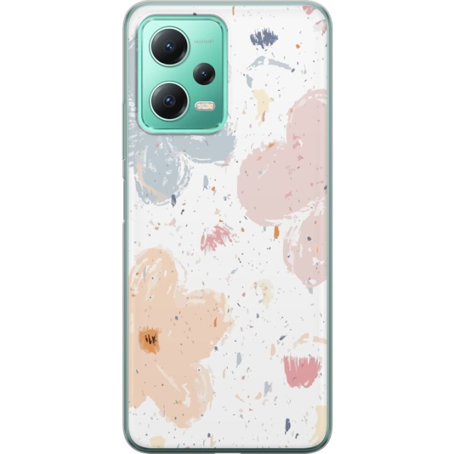 Mobiele hoes voor Xiaomi Redmi Note 12 met Bloemen ontwerp