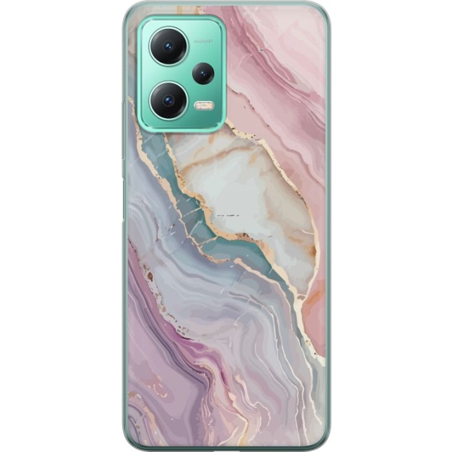 Mobiele hoes voor Xiaomi Redmi Note 12 met Marmer ontwerp