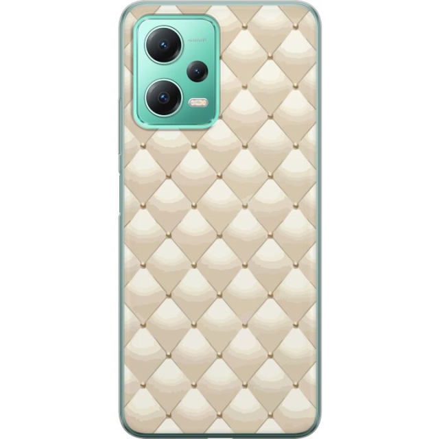 Mobiele hoes voor Xiaomi Redmi Note 12 met Goudglans ontwerp
