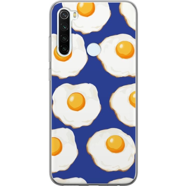 Mobiele hoes voor Xiaomi Redmi Note 8 met Gebakken eieren ontwerp
