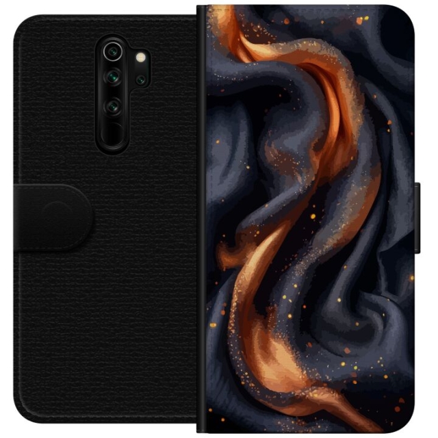 Portemonnee-hoesje voor Xiaomi Redmi Note 8 Pro met Vurig zijde ontwerp