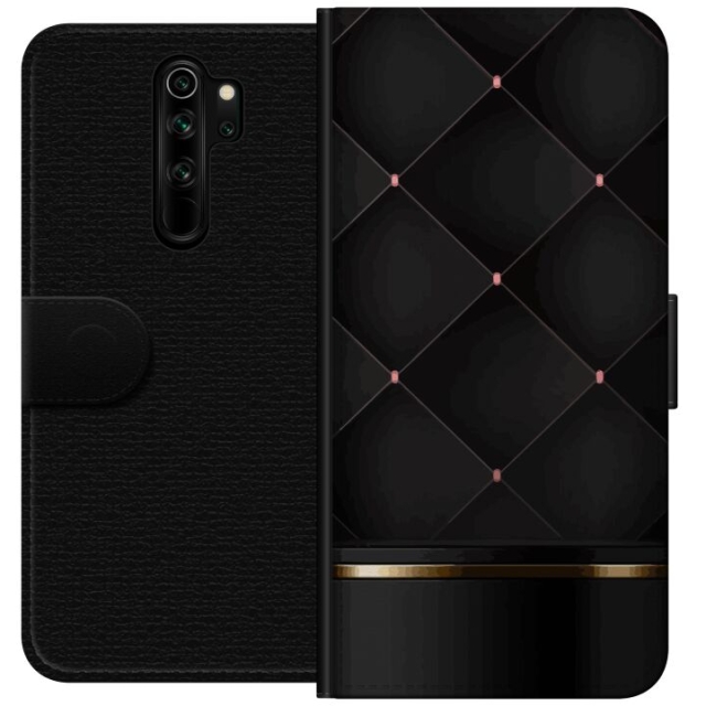 Portemonnee-hoesje voor Xiaomi Redmi Note 8 Pro met Luxe lijn ontwerp