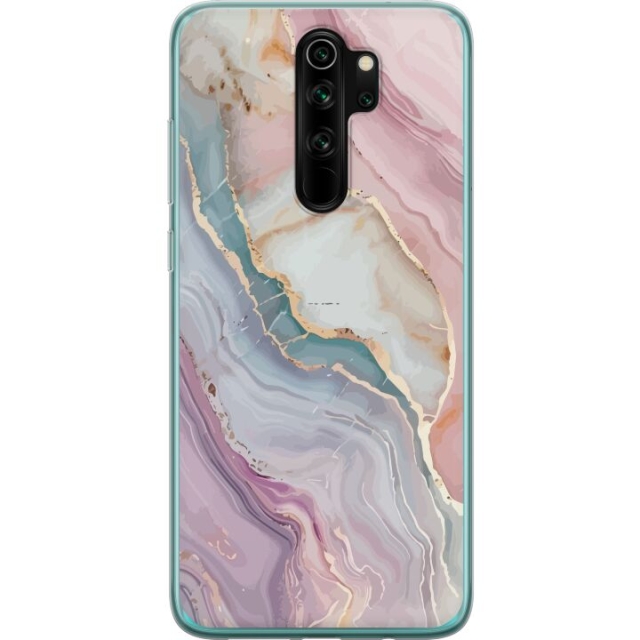 Mobiele hoes voor Xiaomi Redmi Note 8 Pro met Marmer ontwerp